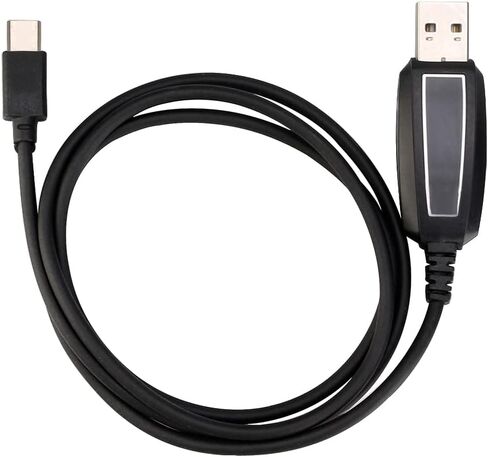Retevis RT22P RT20 RB19 RB19P Programming Cable,Black Original USB Charging Cable,USB Programming Charging Cable Compatible RT20 RB19 RT45P RB66 Two Way Radio(1 Pack) in Saudi Arabia