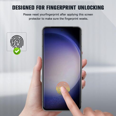 [2+2 حزمة] واقي شاشة Pixel 8 Pro من الزجاج المقسى + واقي عدسة الكاميرا [صلابة 9H] [بصمة إصبع متوافقة] فيلم زجاجي شفاف عالي الدقة لهاتف Google Pixel 8 Pro 5G (6.7 بوصة) in Kuwait