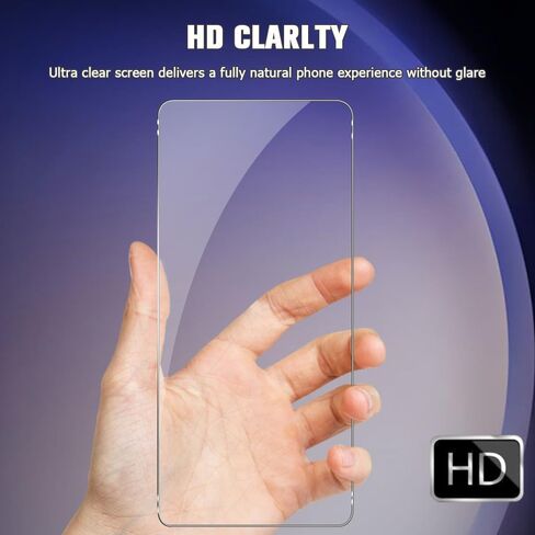 [2+2 حزمة] واقي شاشة Pixel 8 Pro من الزجاج المقسى + واقي عدسة الكاميرا [صلابة 9H] [بصمة إصبع متوافقة] فيلم زجاجي شفاف عالي الدقة لهاتف Google Pixel 8 Pro 5G (6.7 بوصة) in Kuwait