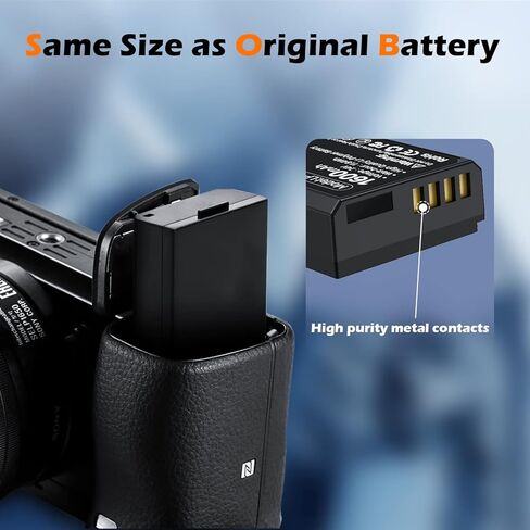 WAVYPO Upgraded LP-E10 Battery Replacement for Canon EOS Rebel T3 T5 T6 T7 T100 Kiss X50 X70 X80 X90 1100D 1200D 1300D 1500D 4000D Digital Camera in Kuwait