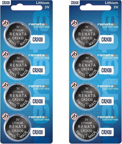 Renata CR2430 Batteries - 3V Lithium Coin Cell 2430 Battery (2 Count) in Saudi Arabia