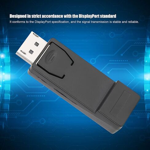 محول فيديو SNOQ DisplayPort، منفذ DisplayPort إلى محول محمول عملي لأجهزة الكمبيوتر المحمول وجهاز العرض للكمبيوتر الشخصي وسطح المكتب وشاشة الكمبيوتر in Kuwait