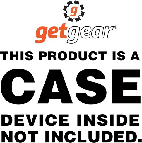 getgear Silicone Bumper for Samsung T7, T7 Touch Portable SSD - 1TB, 2TB, 500GB, USB 3.2, Strong-Shock Absorbing, Slip-Resistant- Black (Black) in Saudi Arabia