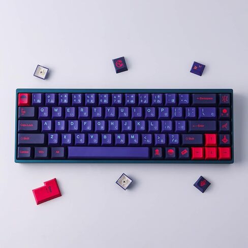 Hyekit PBT Keycaps 158 Keys Laser Keycaps Cherry Profile Dye-Sublimation Custom Keycaps with 6.25U 7U Spacebar for Cherry Gateron MX Switches Mechanical Keyboard US/UK Layouts in Saudi Arabia