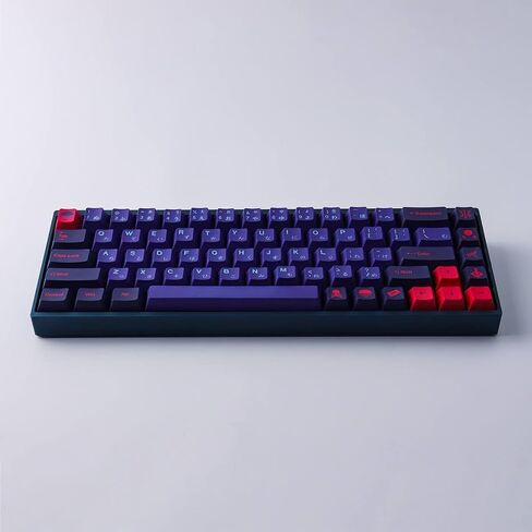 Hyekit PBT Keycaps 158 Keys Laser Keycaps Cherry Profile Dye-Sublimation Custom Keycaps with 6.25U 7U Spacebar for Cherry Gateron MX Switches Mechanical Keyboard US/UK Layouts in Saudi Arabia