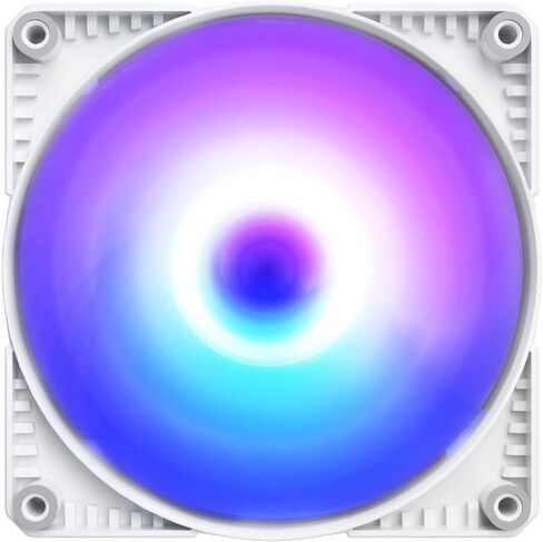 فانتيكس (PH-F120SK_DRGB_PWM_WT01_3P) مروحة SK120 DRGB PWM عبوة من 3 قطع - مروحة 3 × 120 ملم، تصميم تسع شفرات، اضاءة DRGB، حلقات تثبيت مطاطية - ابيض in Kuwait