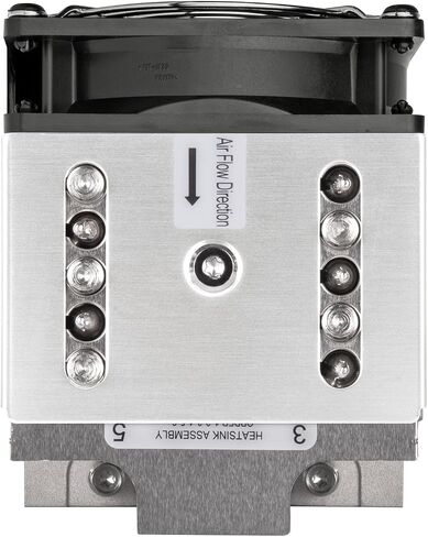 SilverStone Technology XE04-SP5 4U Server/Workstation CPU Cooler for Socket SP5, SST-XE04-SP5 in Saudi Arabia