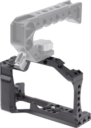 Foto4easy Camera Cage for Canon EOS M5 M50 M50 Mark II Camera,Black in Saudi Arabia