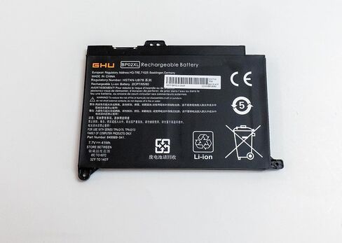 GHU New Laptop Battery BP02XL 7.7V 41Wh 849909-850 Compatible with HP Pavilion PC 15-AU000 15-AU010WM AU018WM Series BP02XL BP02041XL HSTNN-LB7H HSTNN-UB7B 849569-541 849569-542 TPN-Q172 TPN-Q175 in Saudi Arabia