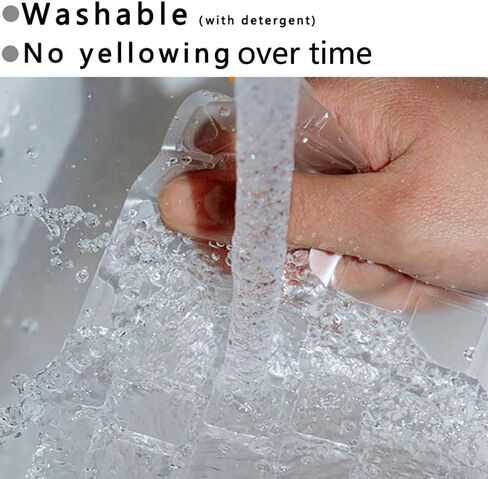 غطاء كيبورد رفيع للغاية من ديليكيس لجهاز سامسونج جالكسي تاب S7 بلس S7+ S7 FE S8+ SM-X800/ X806/ T970/ T975/ T976 مقاس 12.4 انش، شفاف in Kuwait