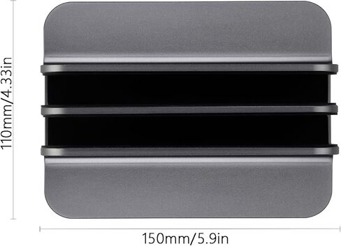 فالوبير حامل لابتوب راسي، حامل مزدوج لسطح المكتب مع قاعدة قابلة للتعديل، يناسب جميع اجهزة ماك بوك/ سيرفيس/ سامسونج/ اتش بي/ ديل/كروم بوك in Kuwait