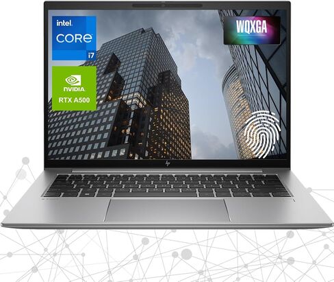 HP ZBook Firefly G10 Business Mobile Workstation Laptop, 14" WQXGA 120Hz Display, Intel Core i7-1355U, NVIDIA Quadro RTX A500, 64GB DDR5 RAM, 2TB PCIe SSD, Wi-Fi 6, Windows 11 Pro in Saudi Arabia