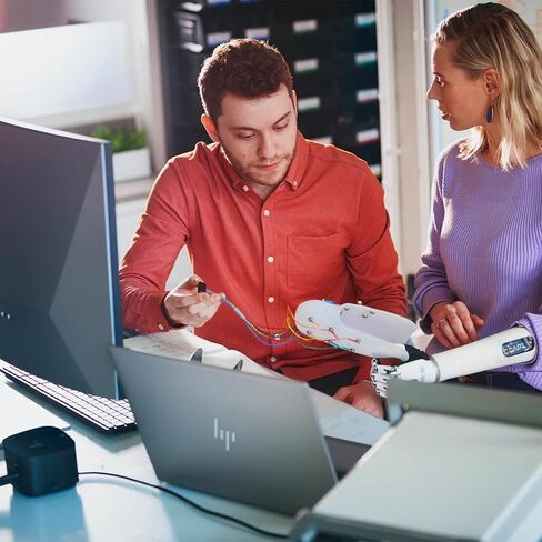 HP ZBook Firefly G10 Business Mobile Workstation Laptop, 14" WQXGA 120Hz Display, Intel Core i7-1355U, NVIDIA Quadro RTX A500, 64GB DDR5 RAM, 2TB PCIe SSD, Wi-Fi 6, Windows 11 Pro in Saudi Arabia