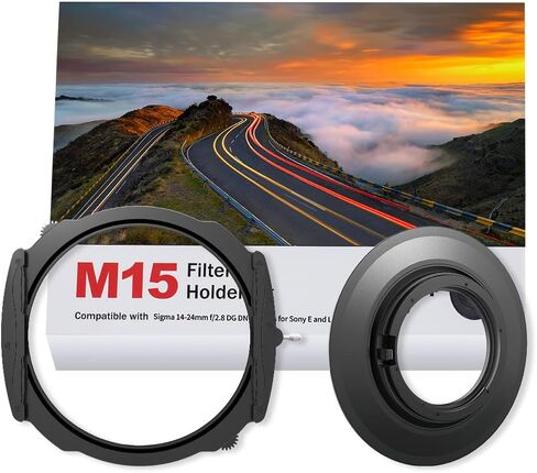 Haida M15 Aluminium Alloy Kit for Sigma 14-24mm f/2.8 DG DN Art Lens for Sony E- for Leica L-Mount in Saudi Arabia