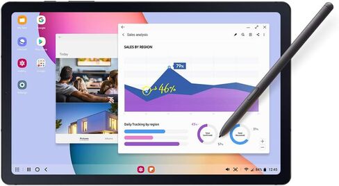 SAMSUNG Galaxy Tab S6 Lite 10.4" 64GB Android Tablet w/Long Lasting Battery, S Pen Included, Slim Metal Design, AKG Dual Speakers, US Version, Chiffon Rose (Renewed) in Kuwait