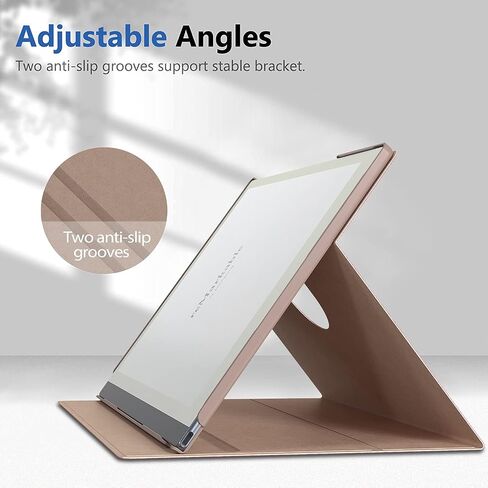 E NET-CASE Slim Lightweight Book Folios Case for Remarkable 2 10.3 inch Digital Paper(2020 Released), Cover for Remarkable 2 10.3 inch Digital Paper,with Pencil Holder (Black) in Kuwait