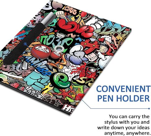 E NET-CASE Slim Lightweight Book Folios Case for Remarkable 2 10.3 inch Digital Paper(2020 Released), Cover for Remarkable 2 10.3 inch Digital Paper,with Pencil Holder (Black) in Saudi Arabia
