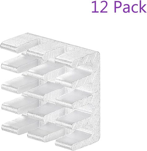 DMiotech 12 Pack 11x11x5mm Aluminum Alloy Radiator Electronic Cooler Radiator with Thermal Paste for MOS and IC Chip in Saudi Arabia