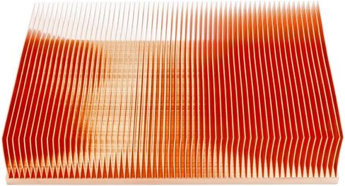 DIY النحاس النقي المبرد 150x100x30 مللي متر/5.91x3.94x1.18 بوصة يهرب زعنفة برودة ل عالية الطاقة LED مكبر للصوت رقاقة إلكترونية التبريد in Kuwait