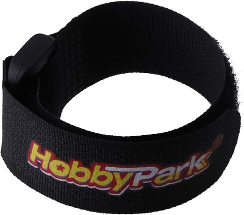 HobbyPark 20x300mm RC Battery Straps Cable Straps Reusable Fastening Staps Securing Straps Hook Loop Cinch Cable Ties Down Wraps Adjustable Cinch Straps (6PCS) in Kuwait