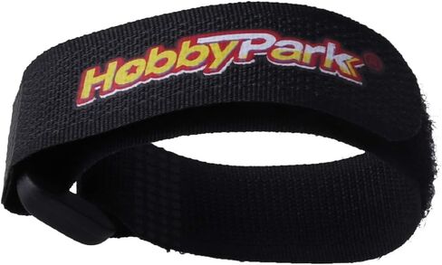 HobbyPark 20x300mm RC Battery Straps Cable Straps Reusable Fastening Staps Securing Straps Hook Loop Cinch Cable Ties Down Wraps Adjustable Cinch Straps (6PCS) in Kuwait