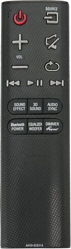 New AH59-02631A Replaced Remote fit for Samsung HW-H450 HW-HM45 HW-HM45C Wireless Audio soundbar in Saudi Arabia