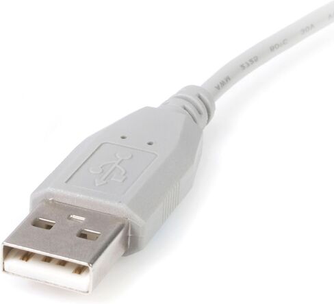 StarTech.com 3 ft. (0.9 m) Right Angle USB to Mini USB Cable - USB 2.0 A to Right Angle Mini B - Black - Mini USB Cable (USB2HABM3RA) in Saudi Arabia