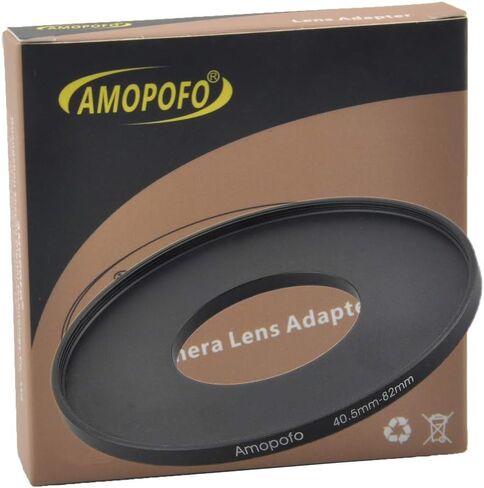 40.5 to 77mm Metal Step Up Ring Adapter for Canon,for Nikon,for Sony,for Fuji, Camera Lenses & UV,ND,CPL Camera Filters, Made from CNC Machined Space Aluminum with Matte Black Electroplated Finish in Saudi Arabia