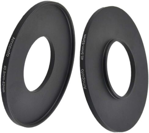 40.5 to 77mm Metal Step Up Ring Adapter for Canon,for Nikon,for Sony,for Fuji, Camera Lenses & UV,ND,CPL Camera Filters, Made from CNC Machined Space Aluminum with Matte Black Electroplated Finish in Saudi Arabia