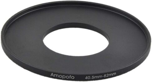 40.5 to 77mm Metal Step Up Ring Adapter for Canon,for Nikon,for Sony,for Fuji, Camera Lenses & UV,ND,CPL Camera Filters, Made from CNC Machined Space Aluminum with Matte Black Electroplated Finish in Saudi Arabia