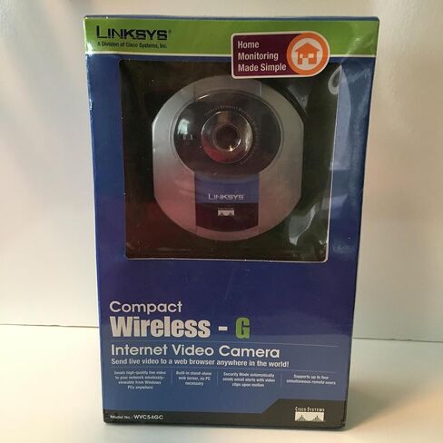 Linksys Compact Wireless-G Internet Video Camera in Saudi Arabia