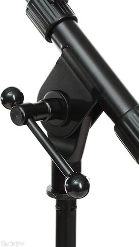 ChargerCity Multi-Adjust Metal Pole/Bar Mic Microphone Stand Clamp on Boom Live Video Streaming Mount for Smartphone& Tablet Like iPad Air Mini Pro All Generation iPhone & Galaxy S Phone Fold Pixel in Saudi Arabia