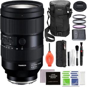 عدسة Tamron 35-150 مم f/2-2.8 Di III VXD لحامل Nikon Z مع ملحقات متقدمة وحزمة سفر | AFA058Z-700 | تامرون 35-150 ملم f/2-2.8 نيكون زد