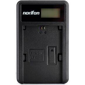 LP-E6 LCD USB Charger for Canon EOS 5D Mark II, EOS 5D Mark III, EOS 5D Mark2, EOS 5DS, EOS 5DS R, EOS 60D, EOS 60Da, EOS 6D, EOS 70D, EOS 7D, EOS 7D Mark II Camera and More