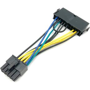 YOUKITTY 24-pin to 10-pin ATX PSU Power Cable Adapter Braided Sleeve Extension Cable for Computers with Servers (1 Piece) in Kuwait