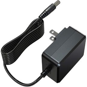 محول تيار متردد 12 فولت من PLUSPOE لراديو كروسلي CR49 CR49-BT CR49-TA CR249 CR249-TA CR32CD CR6233A CR6233A-RE CR7002A-PA مشغل تسجيل القرص الدوار بديل سلك شاحن إمداد الطاقة، مدرج في قائمة UL in Kuwait