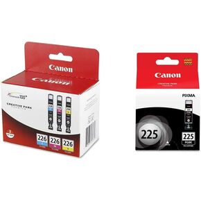 Canon CLI226 3 Color Multi Pack Compatible to printer iP4820, MG5220, MG5120, MG6120, MG8120, MX882, iX6520, iP4920, MG5320, MG6220, MG8220, MX892 (CLI-226 3 Color Pack)