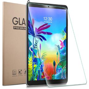 Gylint LG G Pad 5 10.1 واقي شاشة زجاجي - زجاج مقسى 9H صلابة مقاومة للخدش واقي شاشة زجاجي مقوى خالٍ من الفقاعات لجهاز LG G Pad 5 10.1 بوصة Tablet 2019، الموديل: LM-T600L، T600L in Kuwait