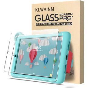 [عبوتان] واقي شاشة من الزجاج المقسى للكمبيوتر اللوحي KLWAINM لجهاز TCL Tab Family/Disney Edition/Tab 4G Tablet 8.0 بوصة [غير مناسب لـ TCL Tab 8 LE] [غير مناسب لـ TCL Tab Disney Edition 2] مع 2.5D 9H شفاف عالي الدقة مضاد للخدش طبقة حماية شفافة خالية من الف in Kuwait