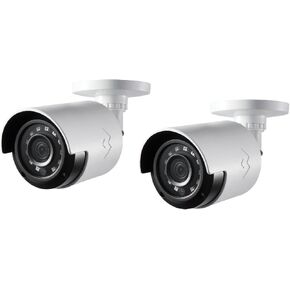 Lorex LBV2531 1080p HD Indoor/Outdoor Analog Bullet Security Camera with 130ft Night Vision, IP66, Camera Only, White, 2-Pack (M. Refurbished) in Kuwait