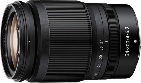 Nikon NIKKOR Z 24-200mm f/4-6.3 VR Telephoto All-in-One Zoom Lens for Nikon Z Mount Mirrorless Cameras 20092 Bundle with Deco Gear Backpack Case + Photo Video Software + Filter Kit + Accessories Set in Saudi Arabia