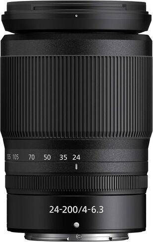 Nikon NIKKOR Z 24-200mm f/4-6.3 VR Telephoto All-in-One Zoom Lens for Nikon Z Mount Mirrorless Cameras 20092 Bundle with Deco Gear Backpack Case + Photo Video Software + Filter Kit + Accessories Set in Saudi Arabia