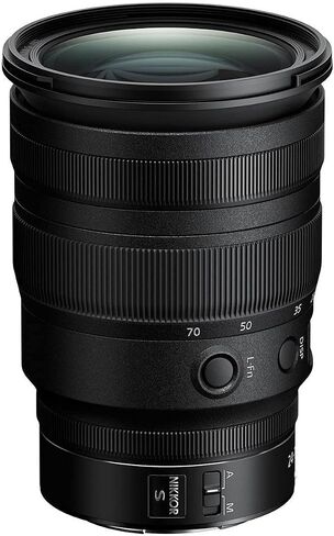 Nikon NIKKOR Z 24-70mm f/2.8 S Lens - Bundle with 82mm Filter Kit, Flex Lens Shade, Lens Wrap, Cleaning Kit, Capleash II, Lens Cleaner, PC Software Package in Saudi Arabia