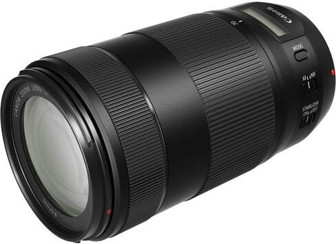 عدسة Canon EF 70-300mm f/4-5.6 is II USM (0571C002) + طقم مرشح + حافظة للغطاء + طقم تنظيف + المزيد (متجدد) in Kuwait
