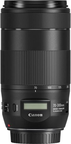 عدسة Canon EF 70-300mm f/4-5.6 is II USM (0571C002) + طقم مرشح + حافظة للغطاء + طقم تنظيف + المزيد (متجدد) in Kuwait