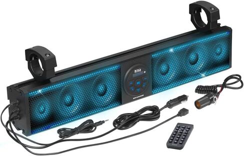 New Boss Audio 26" Riot Sound Bar - Fits: 2020-2022 Polaris RZR Pro XP UTV in Saudi Arabia