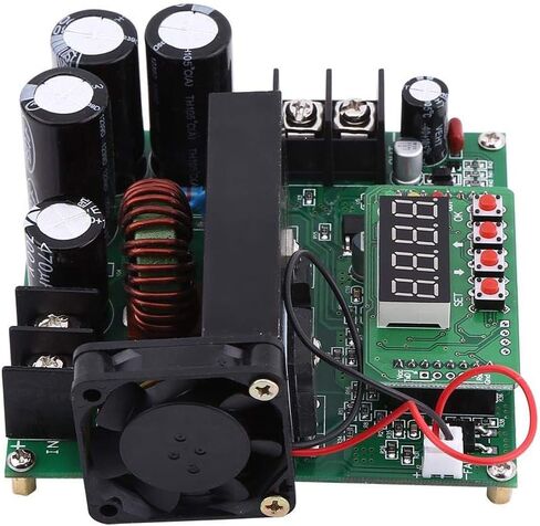 Voltage Boost Converter DC-DC 8-60V to 10V-120V Adjustable Step Up Converter 900W Voltage Boost Module Regulator for Voltage Conversion in Saudi Arabia