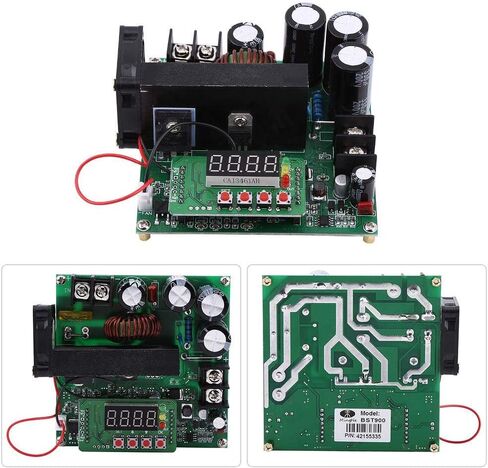 Voltage Boost Converter DC-DC 8-60V to 10V-120V Adjustable Step Up Converter 900W Voltage Boost Module Regulator for Voltage Conversion in Saudi Arabia