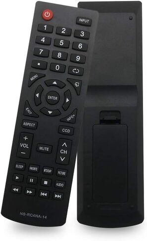 جهاز تحكم عن بعد بديل جديد من انسيجنيا NS-RC4NA-14 لتلفزيون انسيجنيا NS-46D400NA14 NS-50D400NA14 NS-39L400NA14 NS-39D40SNA14 NS-32D201NA14 NS-46D40SNA14 مبرمج مبرمج in Kuwait