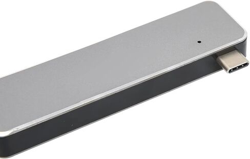 موزع USB C، محطة توصيل متعددة المنافذ 5 في 1 من النوع C الى الذاكرة/بطاقة التخزين/محول USB3.0 TF/SD فتحة بطاقة مزدوجة بروتوكول SD3.0 سرعة قراءة تبلغ حوالي 480 ميجابت لكل ثانية من التوصيل والقراءة in Kuwait